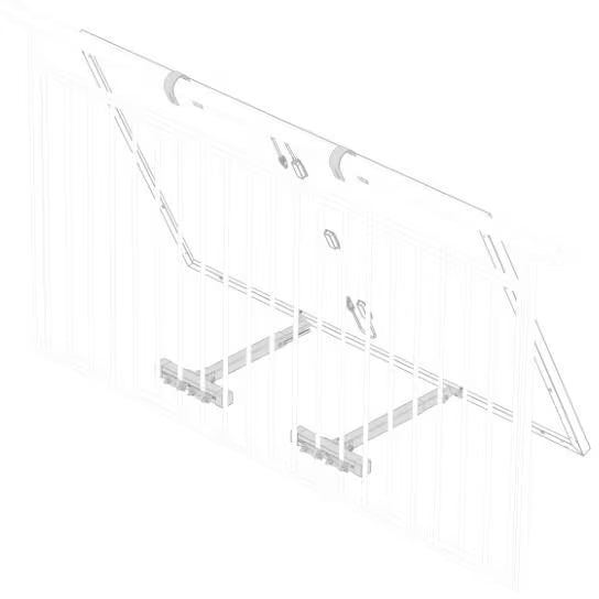 EcoFlow Stream Ultra 2 kWp – Balkonkraftwerkhalterung Komplettset mit Speicher