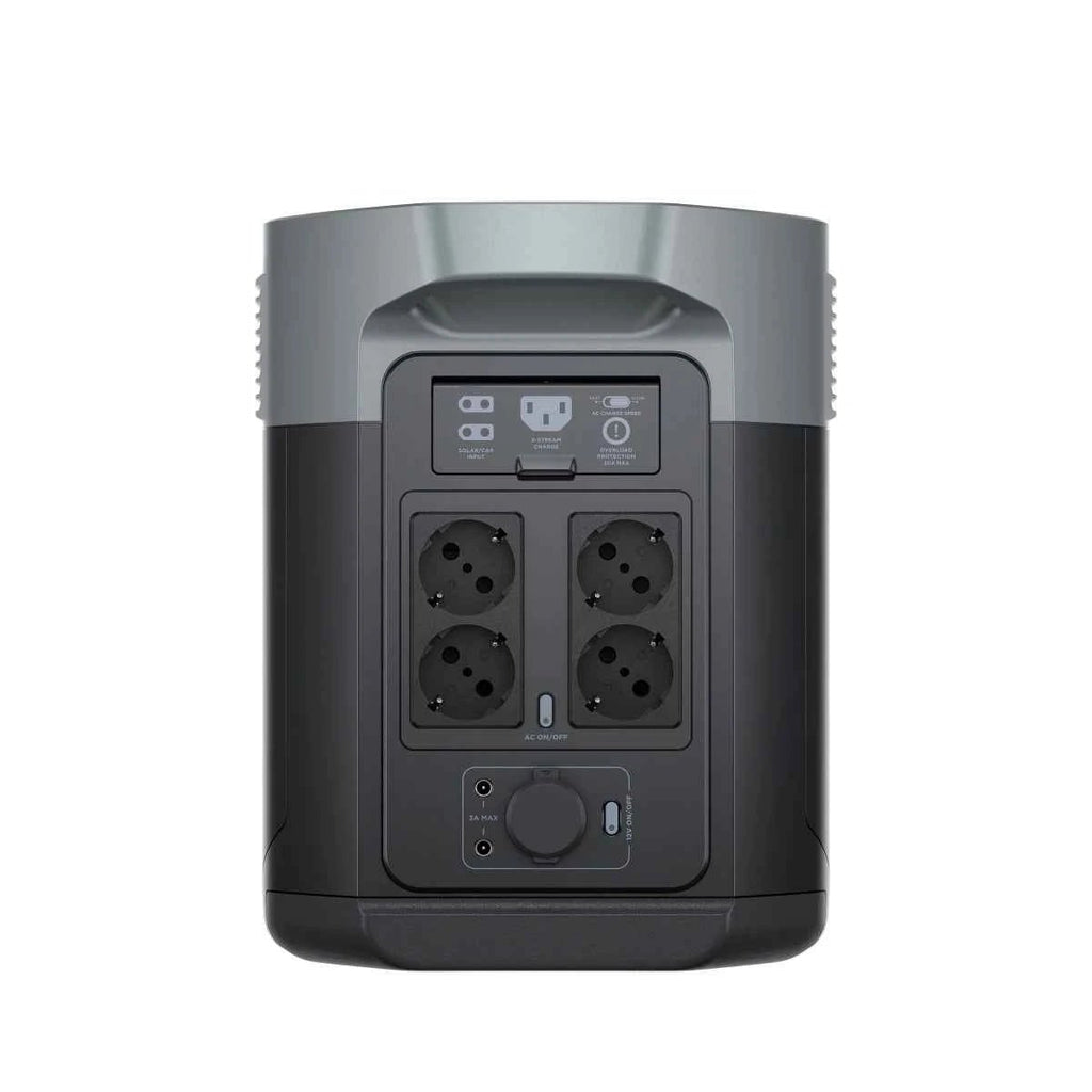 EcoFlow DELTA 2 Max – 2 kWh Powerstation mit 1.000 W Solareingang - Balkon - Energie