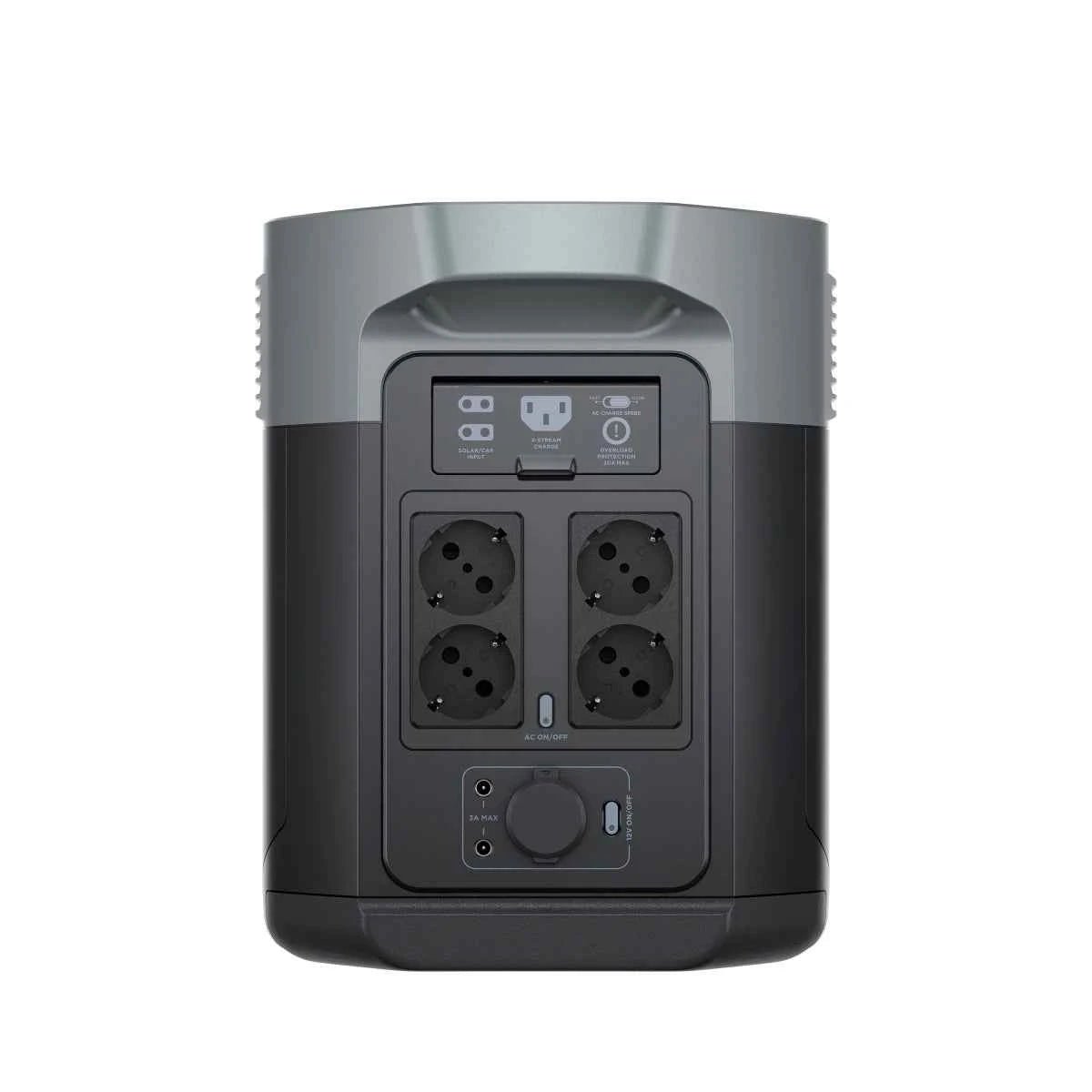 EcoFlow DELTA 2 Max – 2 kWh Powerstation mit 1.000 W Solareingang - Balkon - Energie