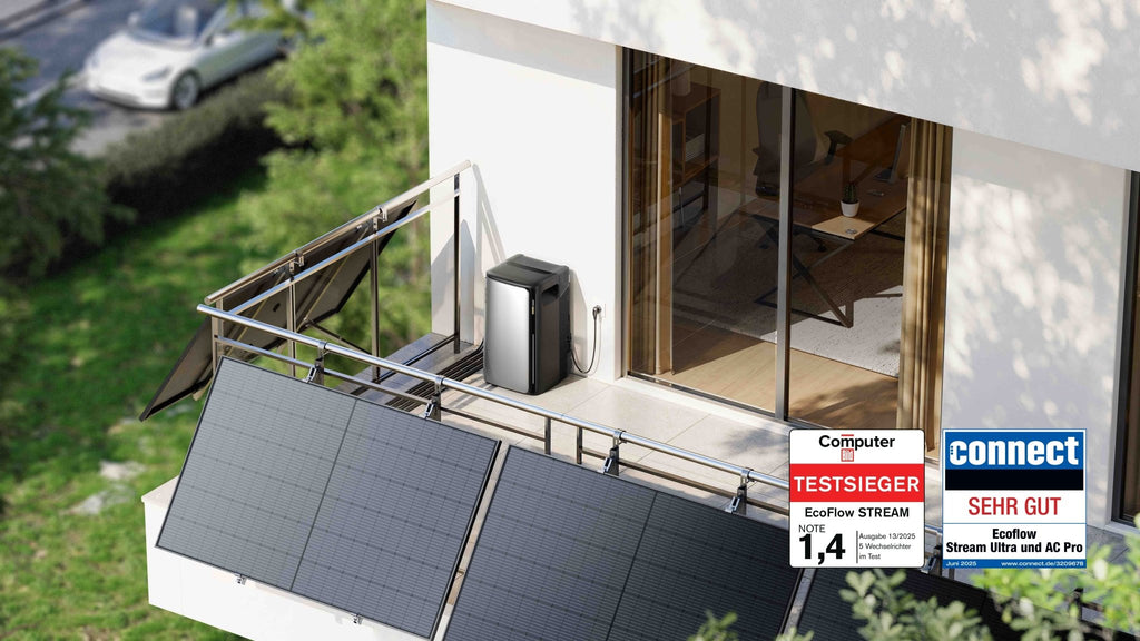 EcoFlow Stream Ultra 1,92 kWh – Plug - & - Play Balkonkraftwerk - Balkon - Energie